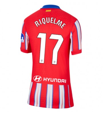 Atletico Madrid Rodrigo Riquelme #17 Hjemmebanetrøje Dame 2024-25 Kort ærmer